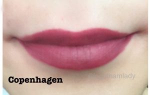 nyx copenhagen matte lipcream マットリップクリーム　赤 ボルドー　色 コペンハーゲン　長持ち　海外コスメ　プチプラ　化粧品